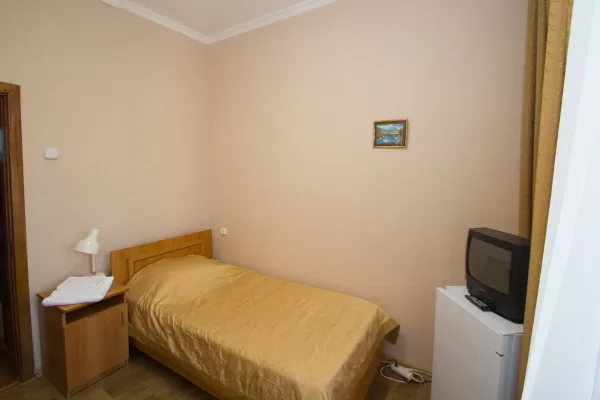 Стандарт одноместный однокомнатный 3 категории в санатории Тельмана в городе Железноводске - фотография