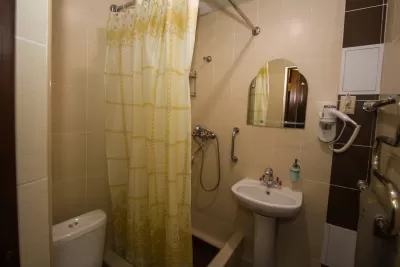 Стандарт двухместный однокомнатный 1 категории в санатории Тельмана в городе Железноводске - фотография