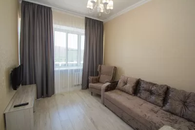 Люкс двухместный двухкомнатный в санатории Тельмана в городе Железноводске - фотография